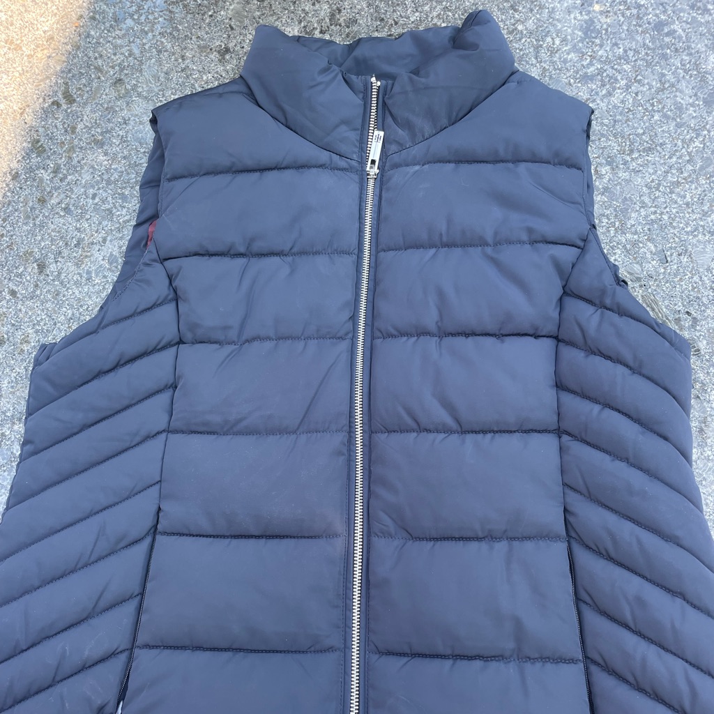 Women's Navy Quilted Vest